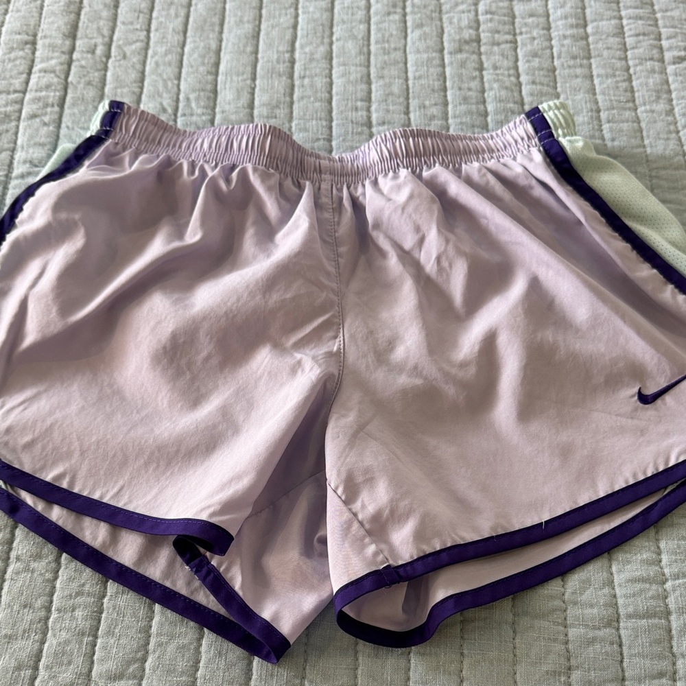 Nike Girl’s Lavender and Violet Athletic Shorts